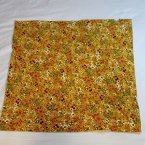 3/$25 Gorgeous Floral Yellow Scarf By Kaxi